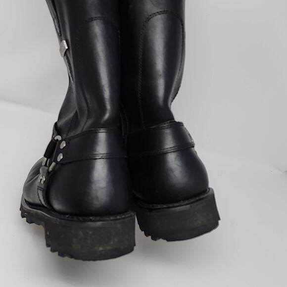 Harley Davidson Ransom Harness Motorcycle Men\'s Leather Boots Size 13